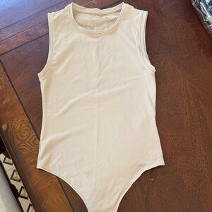 Abercrombie & Fitch Beige Bodysuit